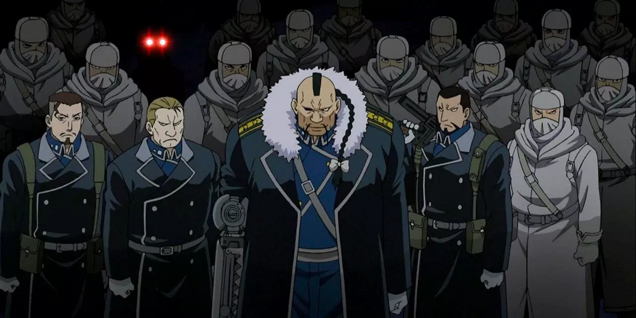 Amestris' State Military from Fullmetal Alchemist.