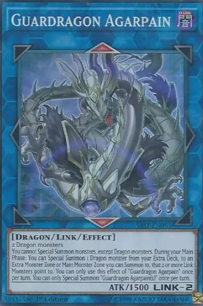 Guardragon Agarpain is the best Dragon-type Link monster.