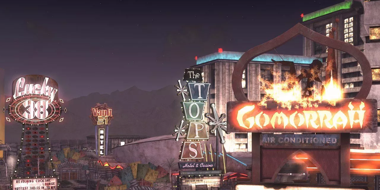 The Casinos in Fallout New Vegas.