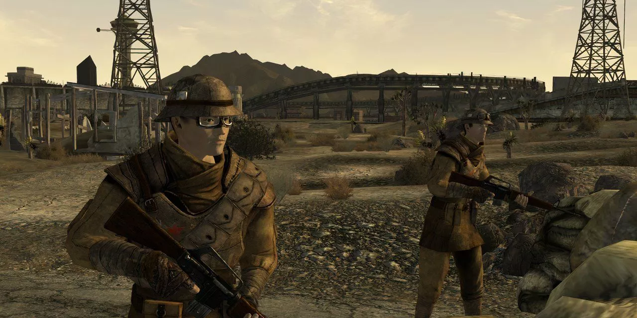 NCR Soldiers in Fallout New Vegas