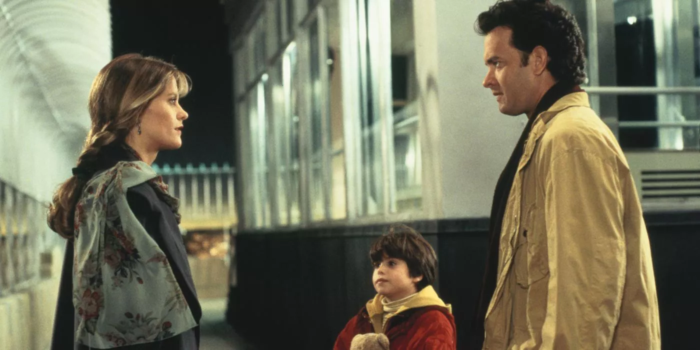 Annie meets Jonah and Sam at the top of the Empire State Building in Sleepless In Seattle.