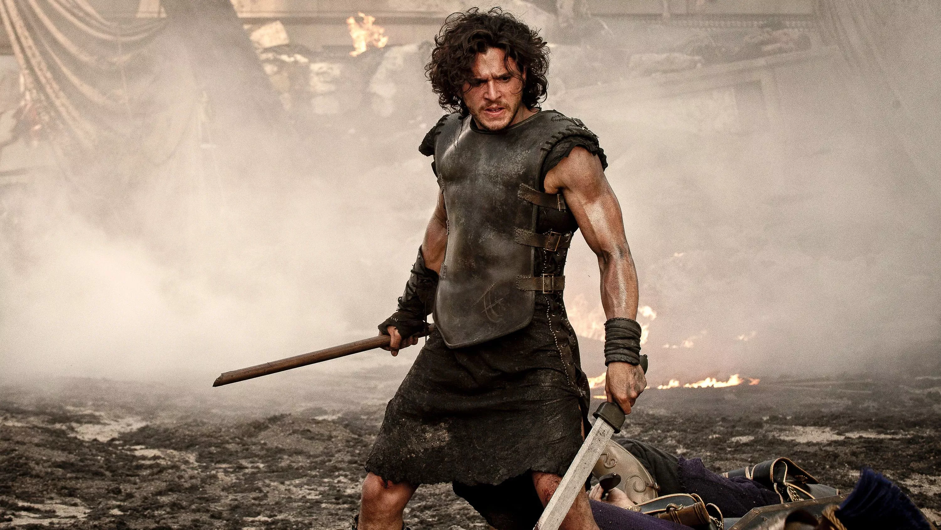 Kit Harrington in Pompeii