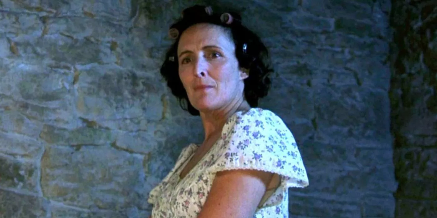 Petunia Dursley parece defensiva en Harry Potter