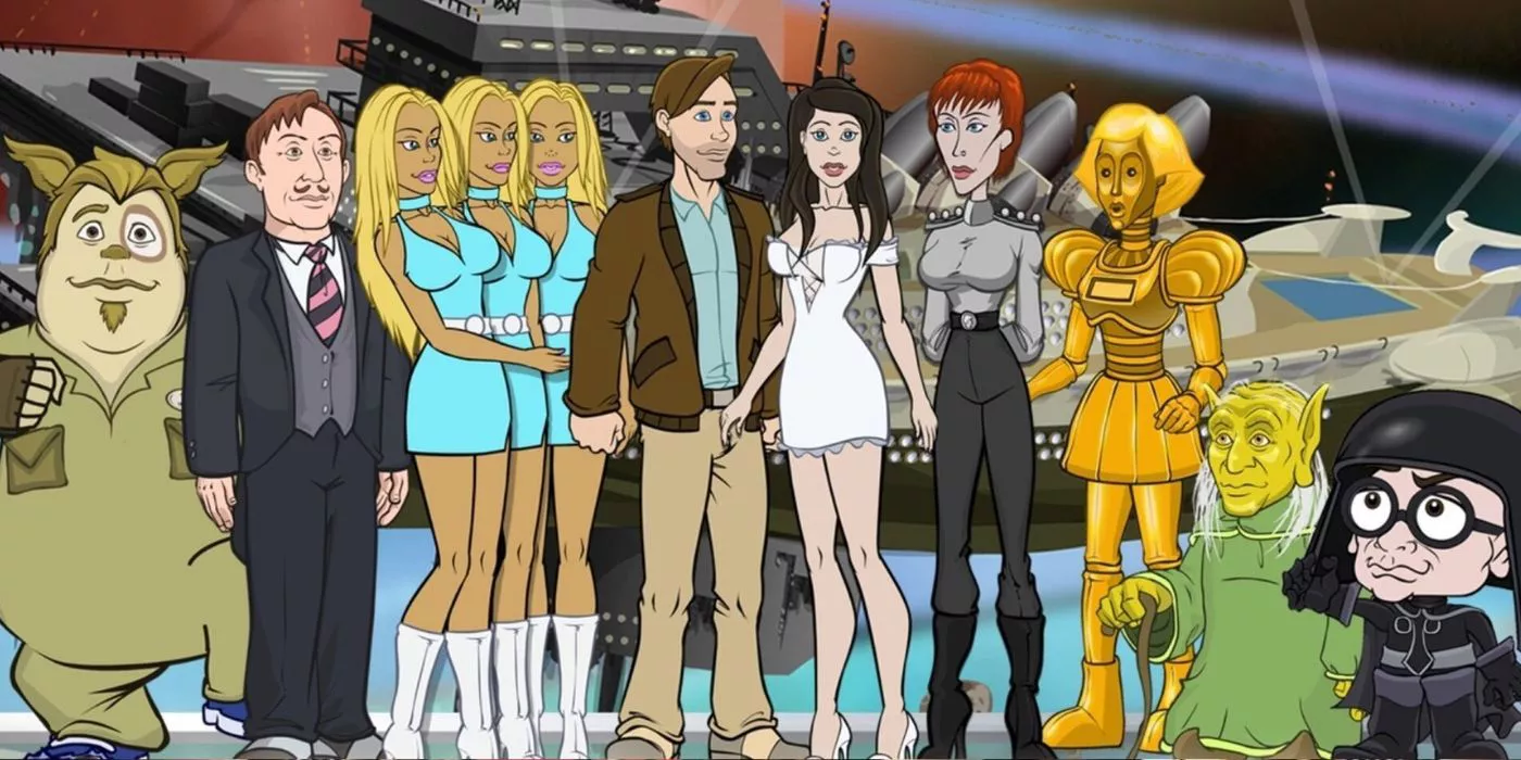 Mel Brooks' Spaceballs gets an animated makeover for G4's 2008 TV series.