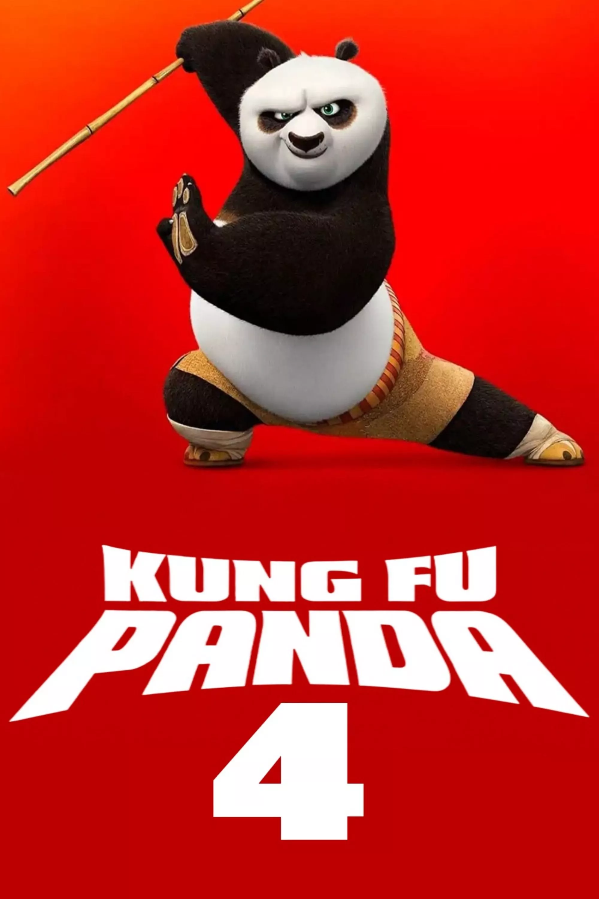 Po in Kung Fu Panda 4 (2024) Film Poster