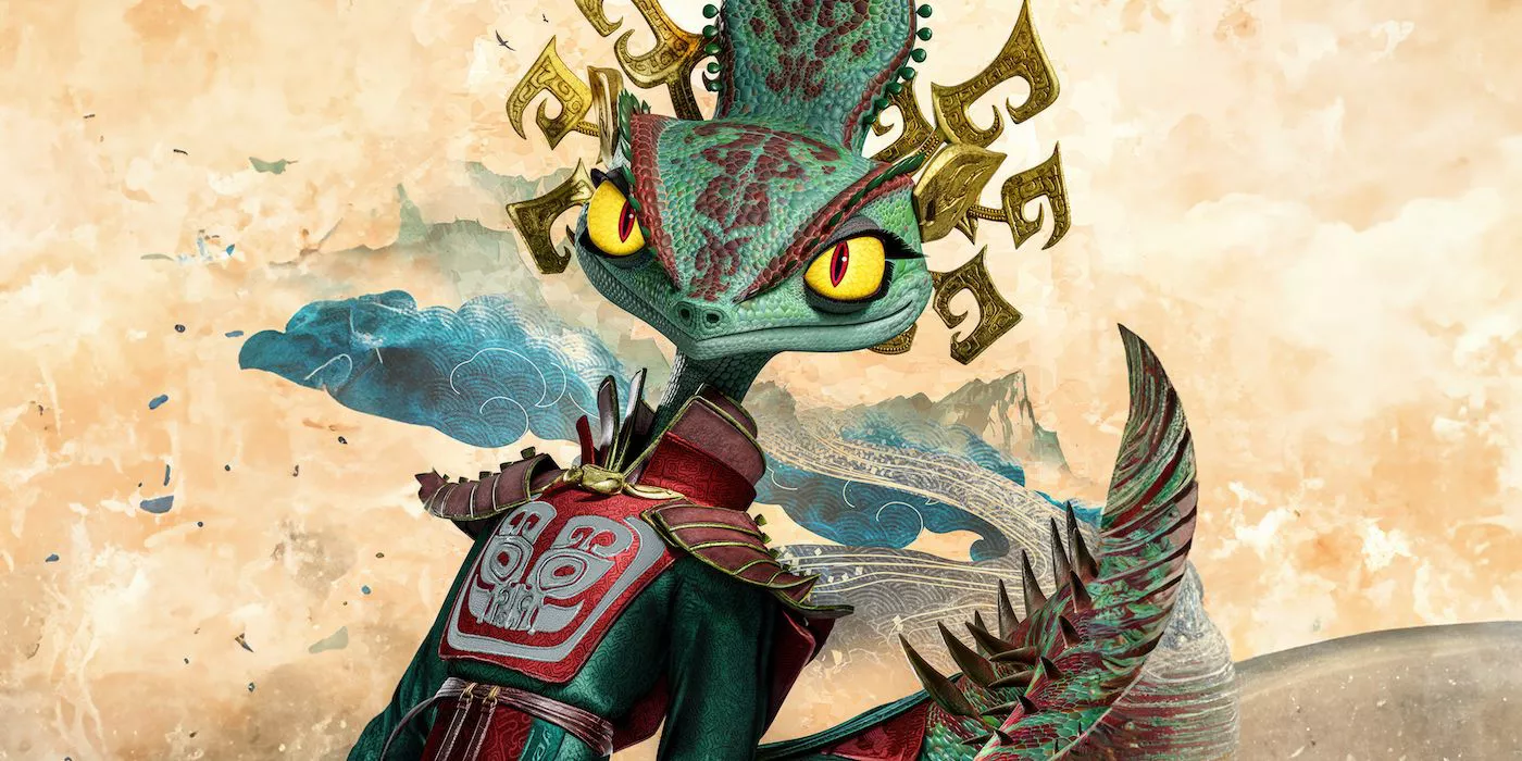 Viola Davis as The Chameleon in Kung Fu Panda 4