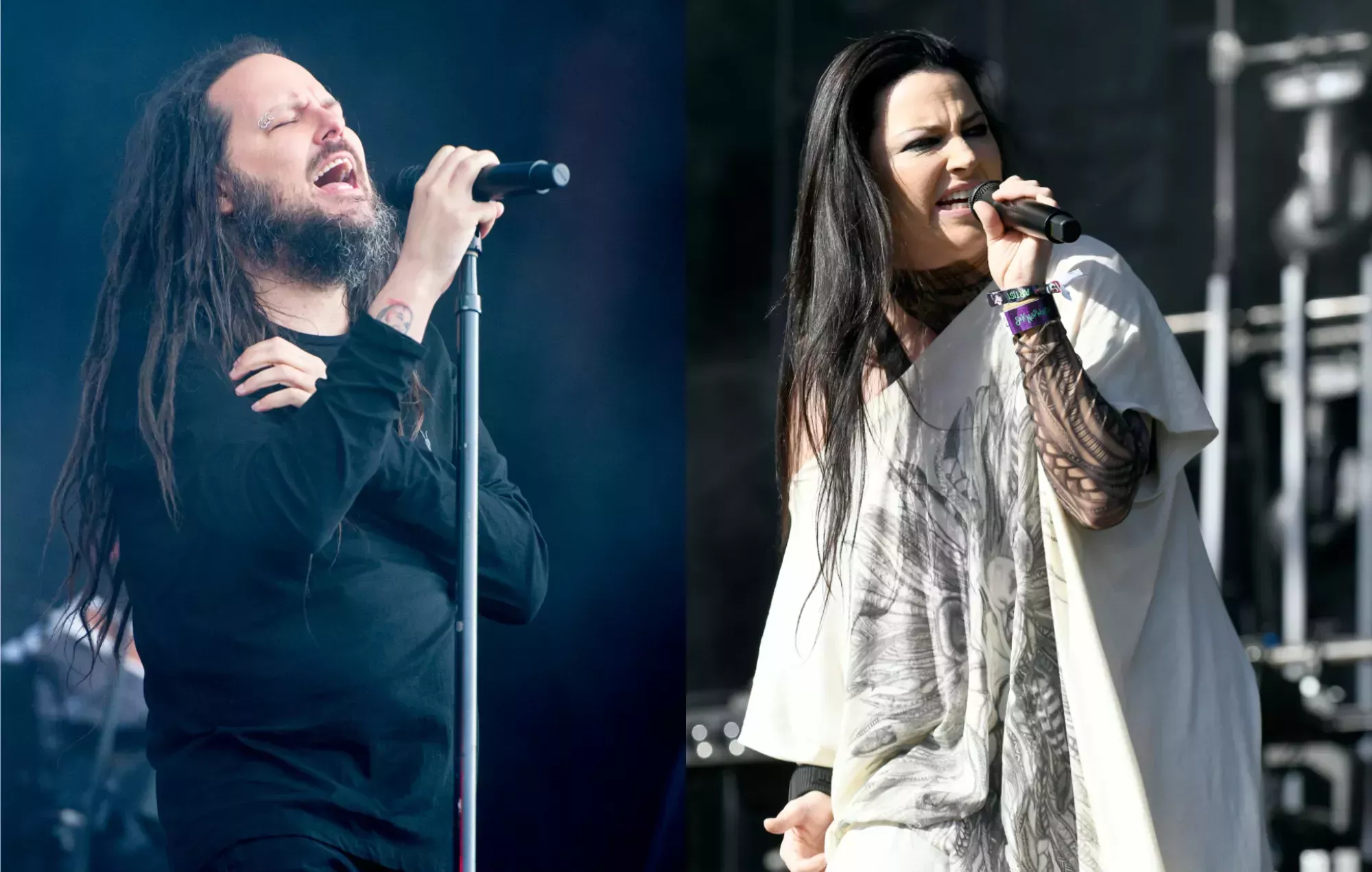 Amy Lee, de Evanescence, se une a Korn para tocar 'Freak On A Leash' en el concierto del 30 aniversario