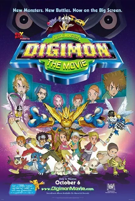 Digimon The Movie Film Poster