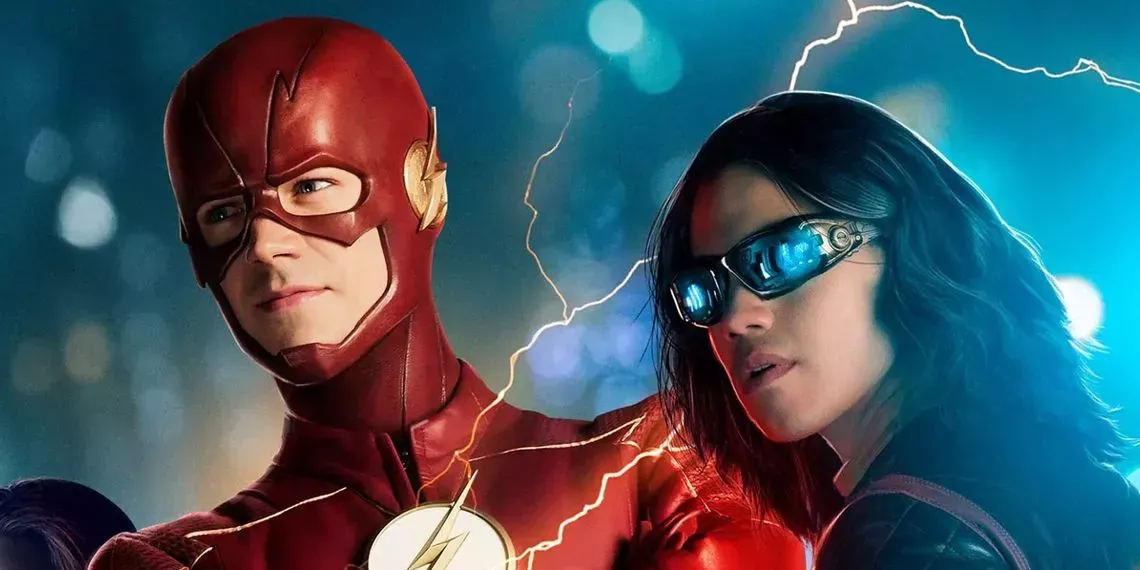 The Flash and Cisco Ramon in The Flash Poster