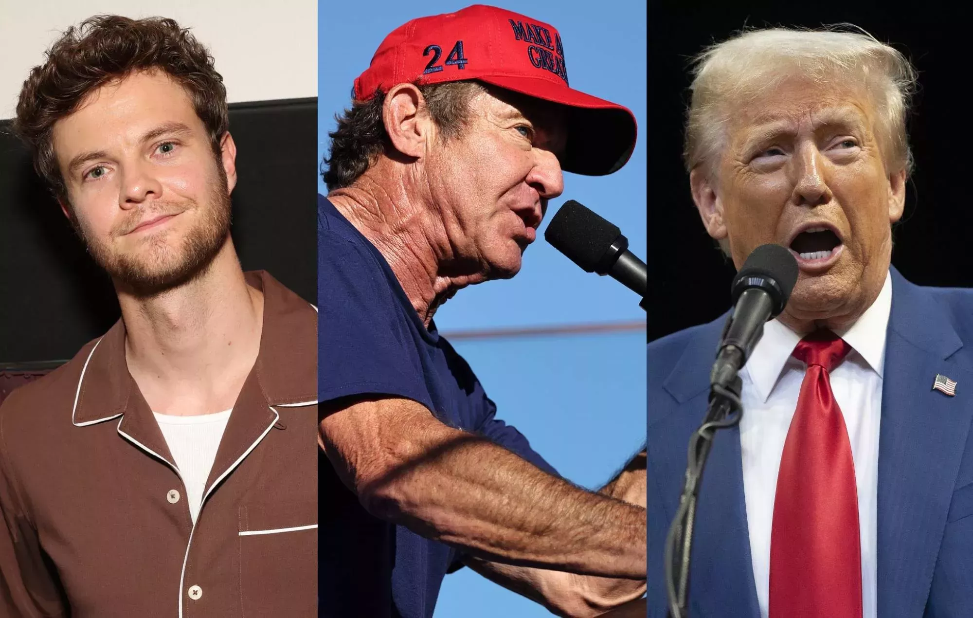 Los fans de Jack Quaid señalan que no comparte el amor de papá Dennis por Donald Trump