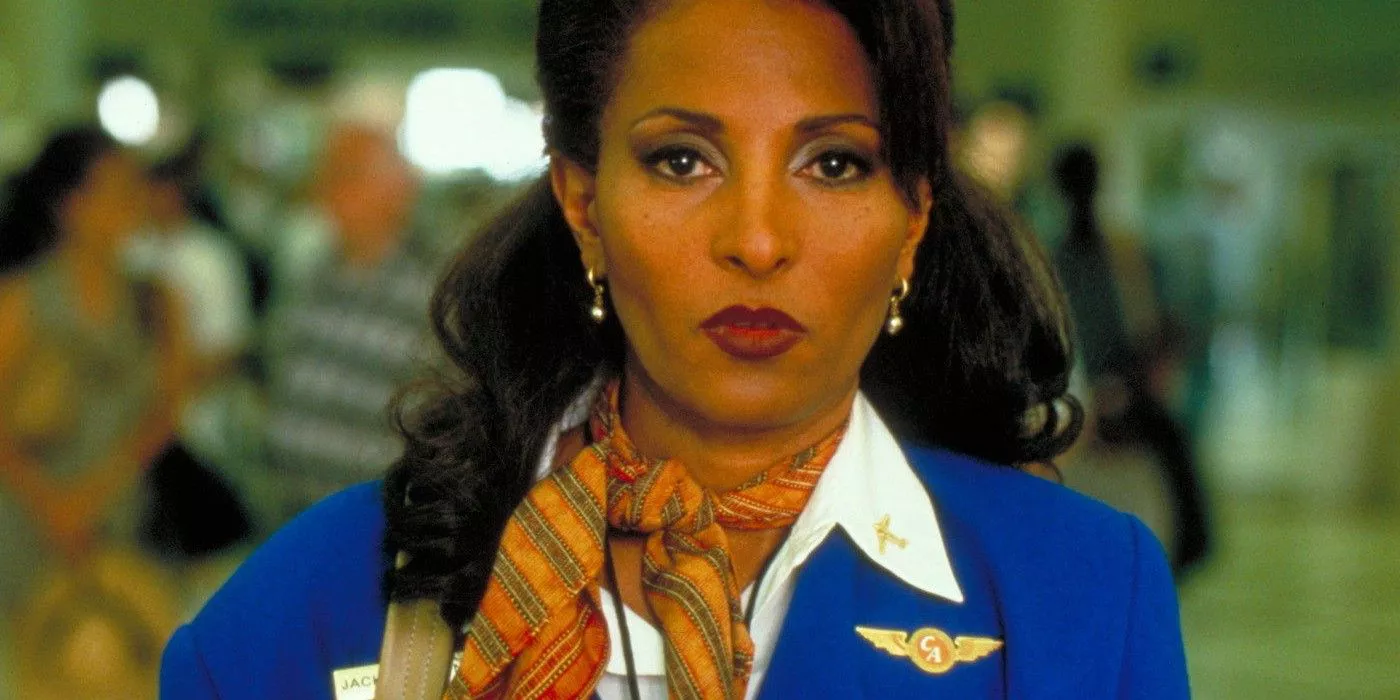 Jackie Arrives At The Airport In Jackie Brown