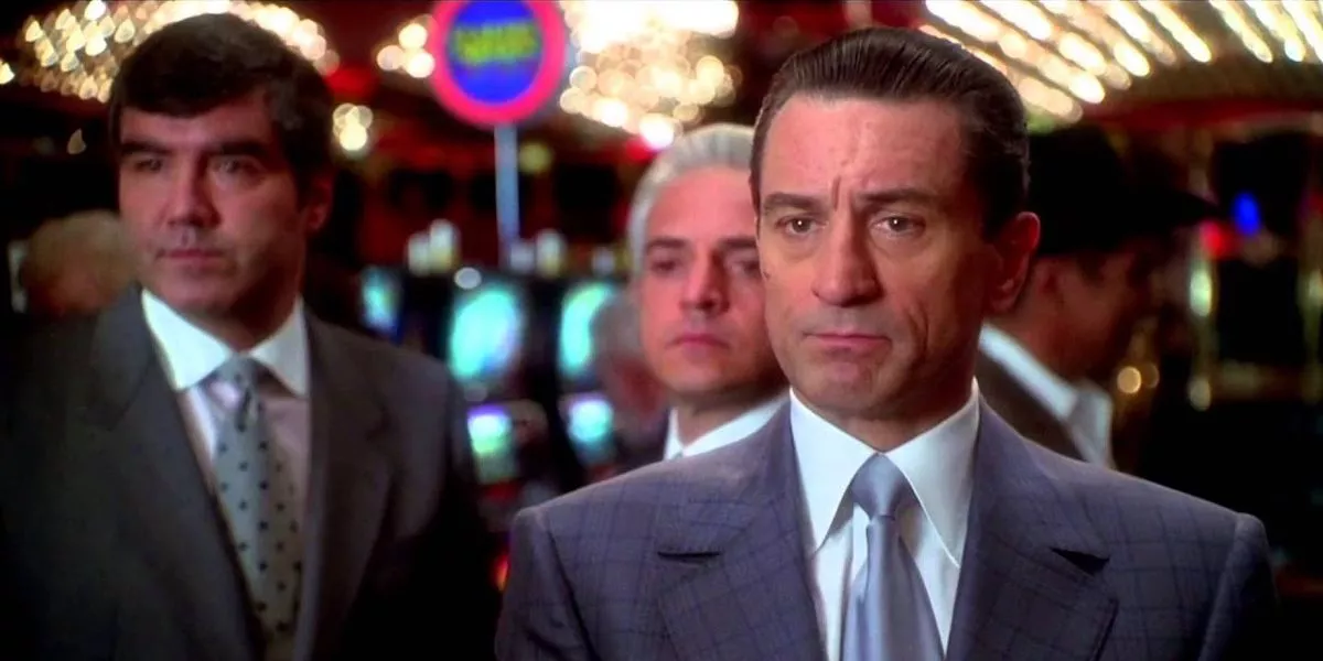 Robert DeNiro as Sam 'Ace' Rothstein in Casino