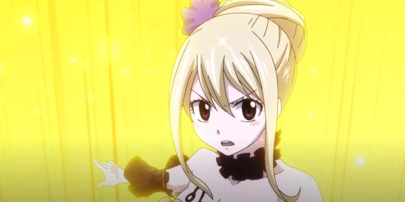 lucy en la forma de leo en fairy tail final.