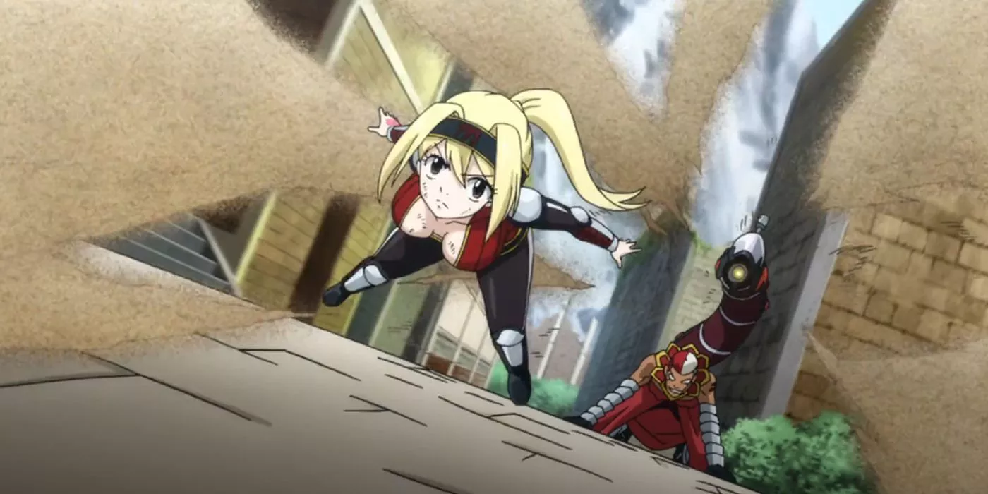 escorpio y lucy ataque dúo en fairy tail final.