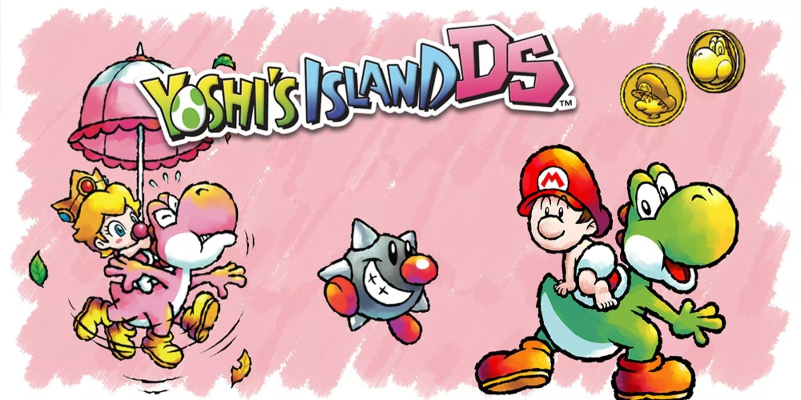 Banner de Yoshi's Island DS recortado