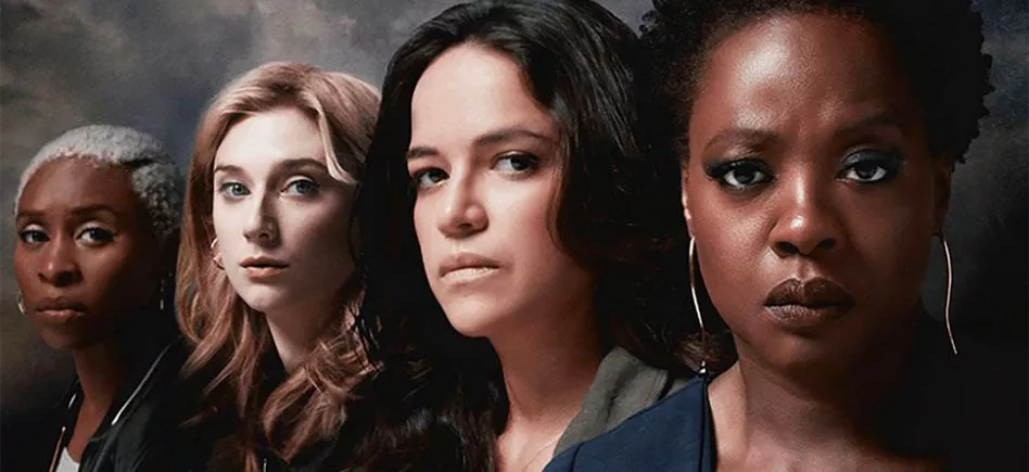 A Photoshoot of the cast of widows