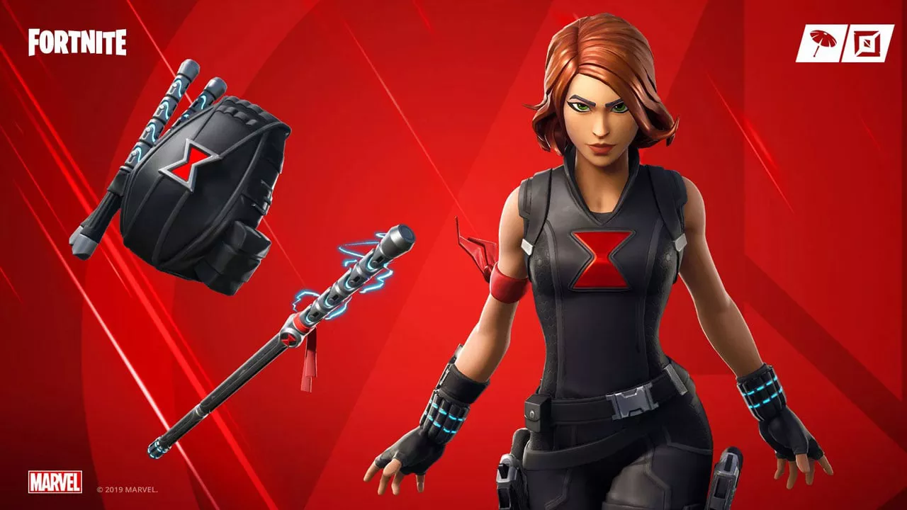 Black Widow Fortnite Skin