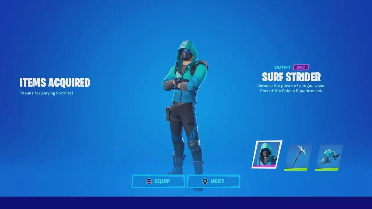 Surf Strider Fortnite Skin