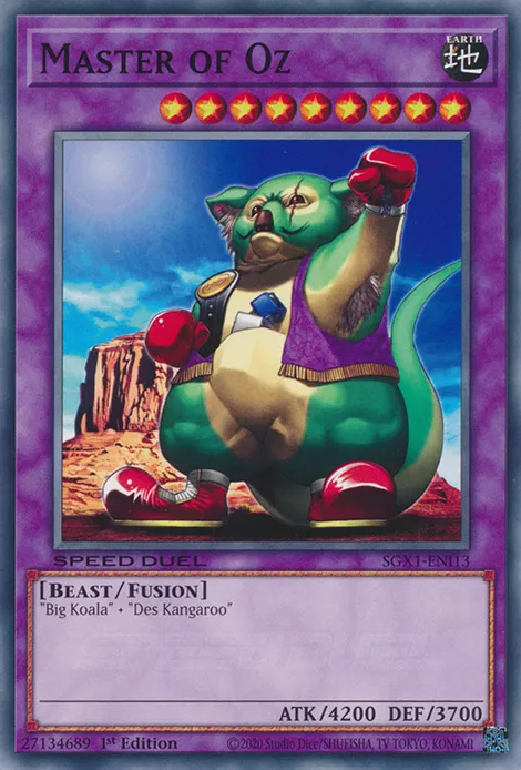 Master of Oz en el TCG/OCG de Yu-Gi-Oh!