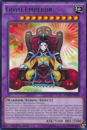 Goyo Emperor en el TCG/OCG de Yu-Gi-Oh!