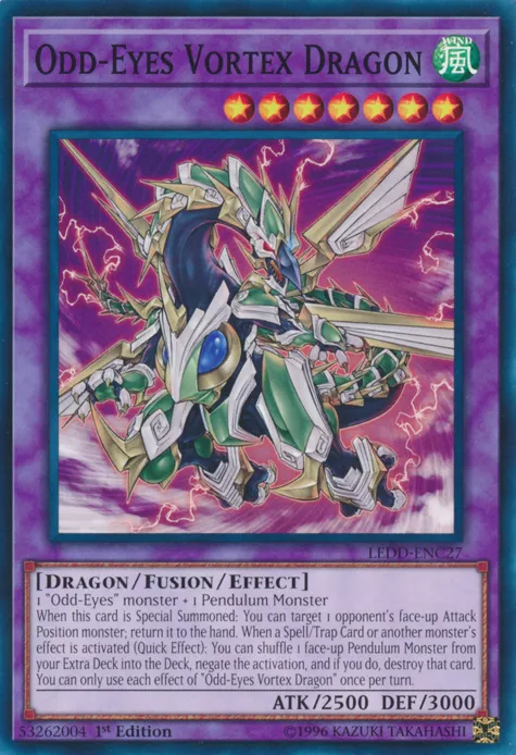 Odd-Eyes Vortex Dragon en el TCG/OCG de Yu-Gi-Oh!