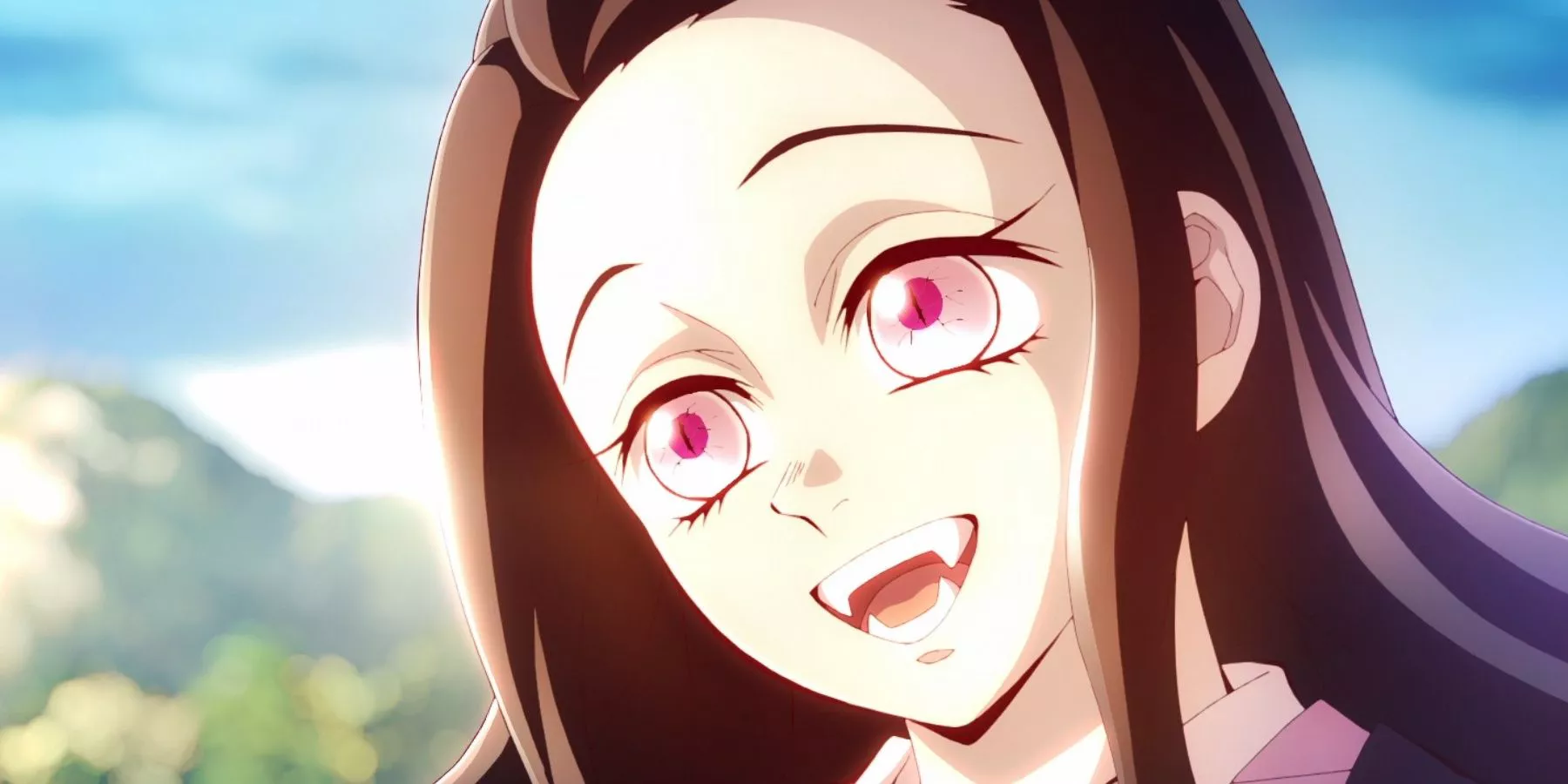 Nezuko tells Tanjiro that she's alright in Demon Slayer.