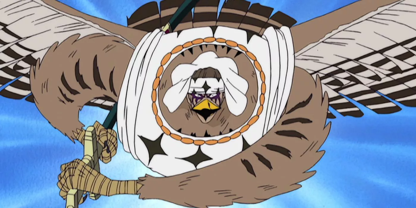 Pell Attacking In His Zoan Hybrid Form in one piece