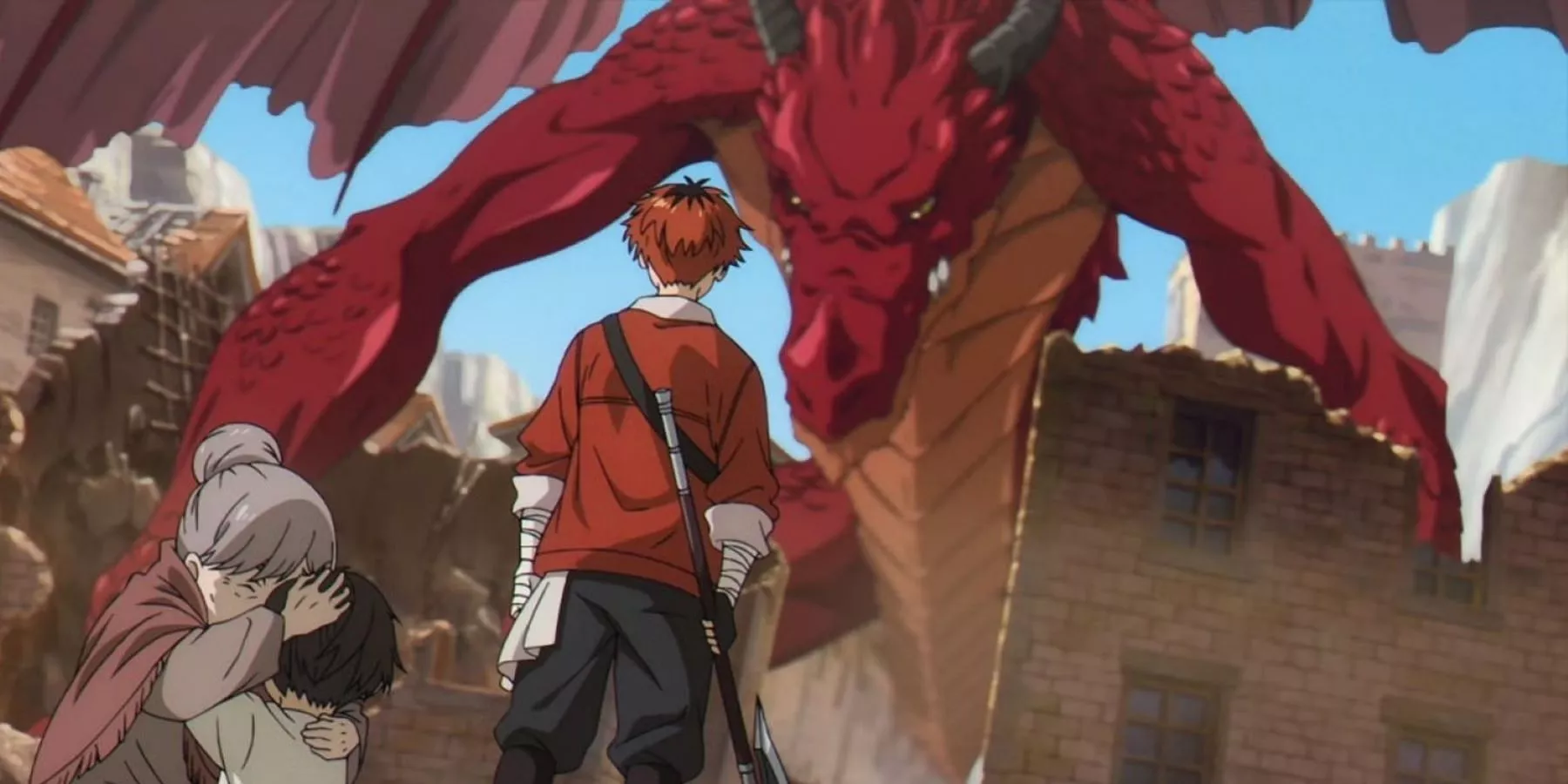 stark faces a red dragon in episode 5