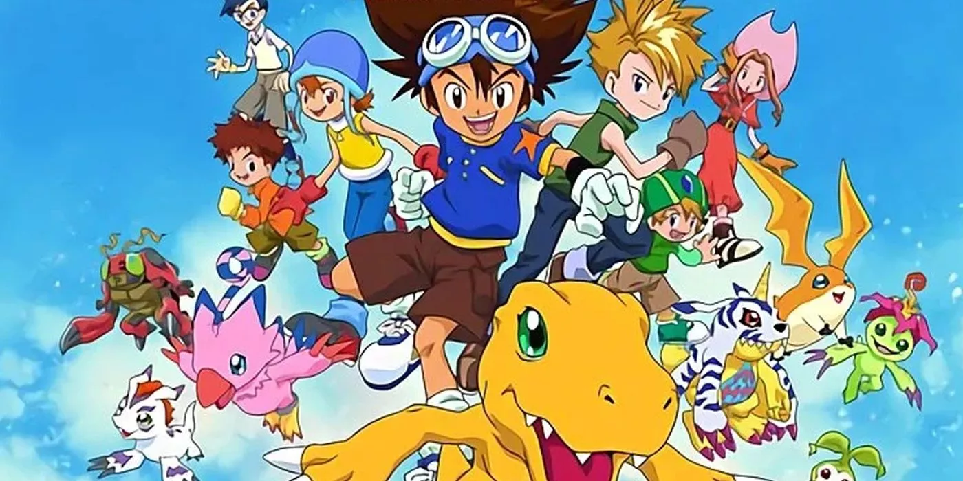 Los Digidestined originales en Digimon Adventure