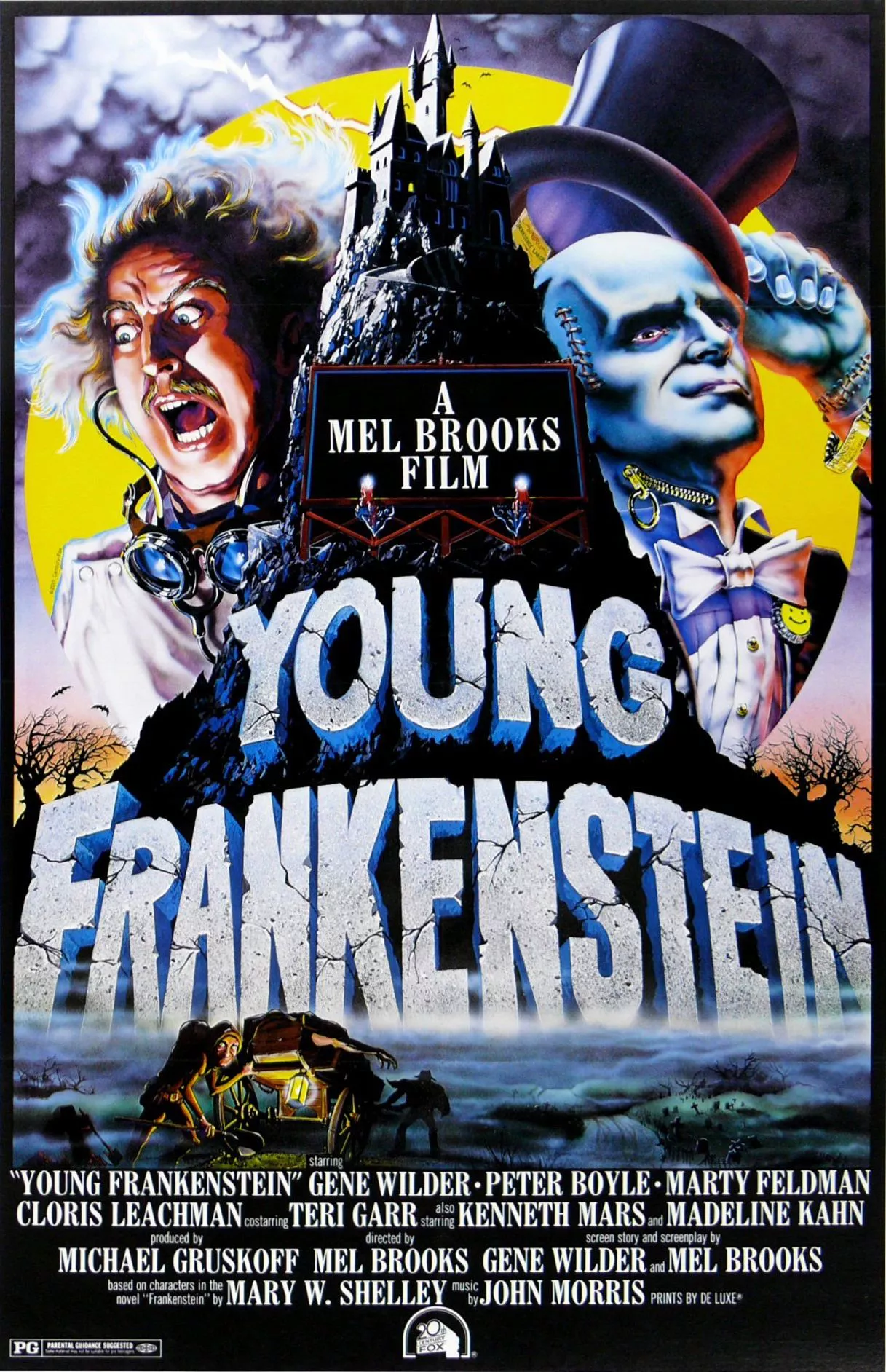 Young Frankenstein poster