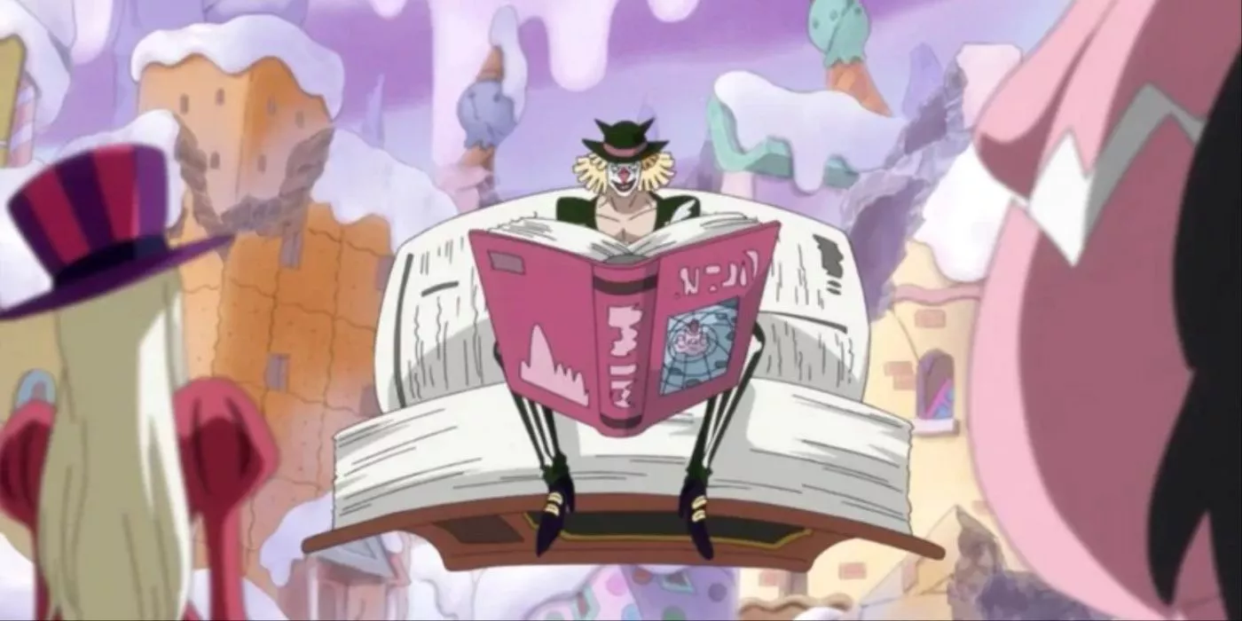 Charlotte Mont-d'Or Usa Libros Creado con Su Fruta del Diablo en One Piece