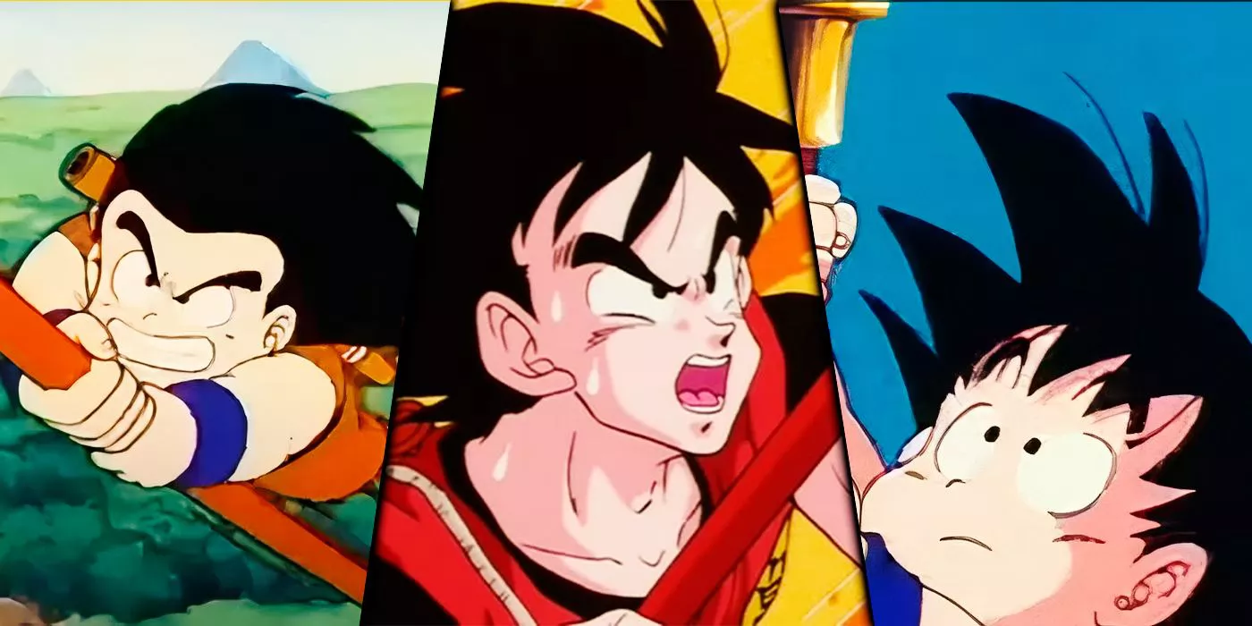 Goku destruye la espada del Mercenario Tao durante su revancha