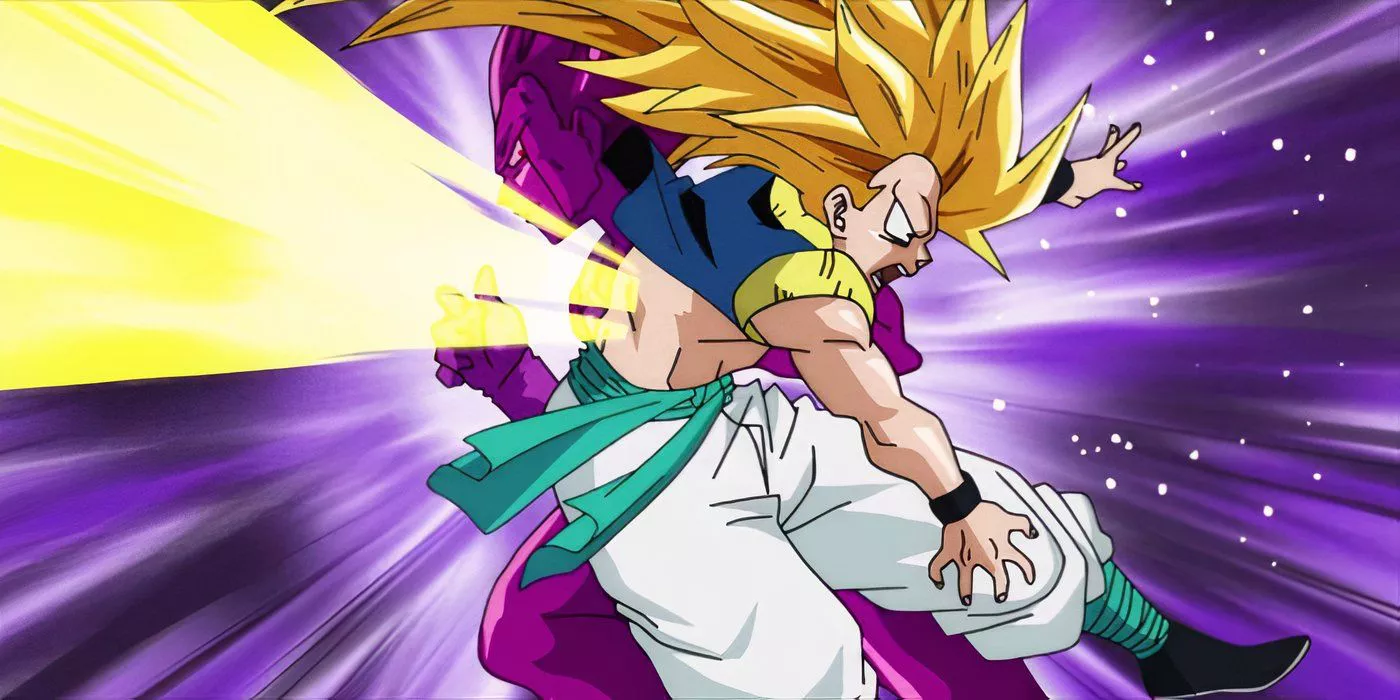 Un Vegeta duplicado embosca a Super Saiyan 3 Gotenks en Dragon Ball Super.