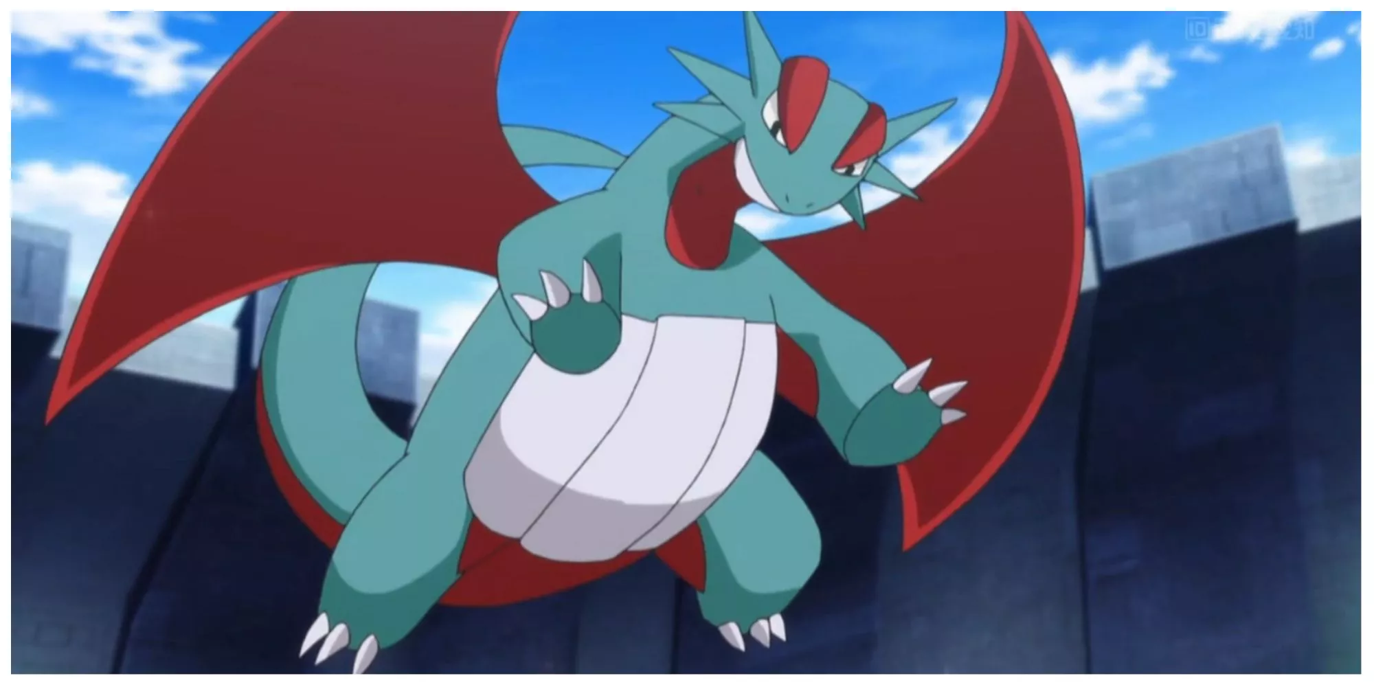 Sawyer's Salamence in Pokemon XY