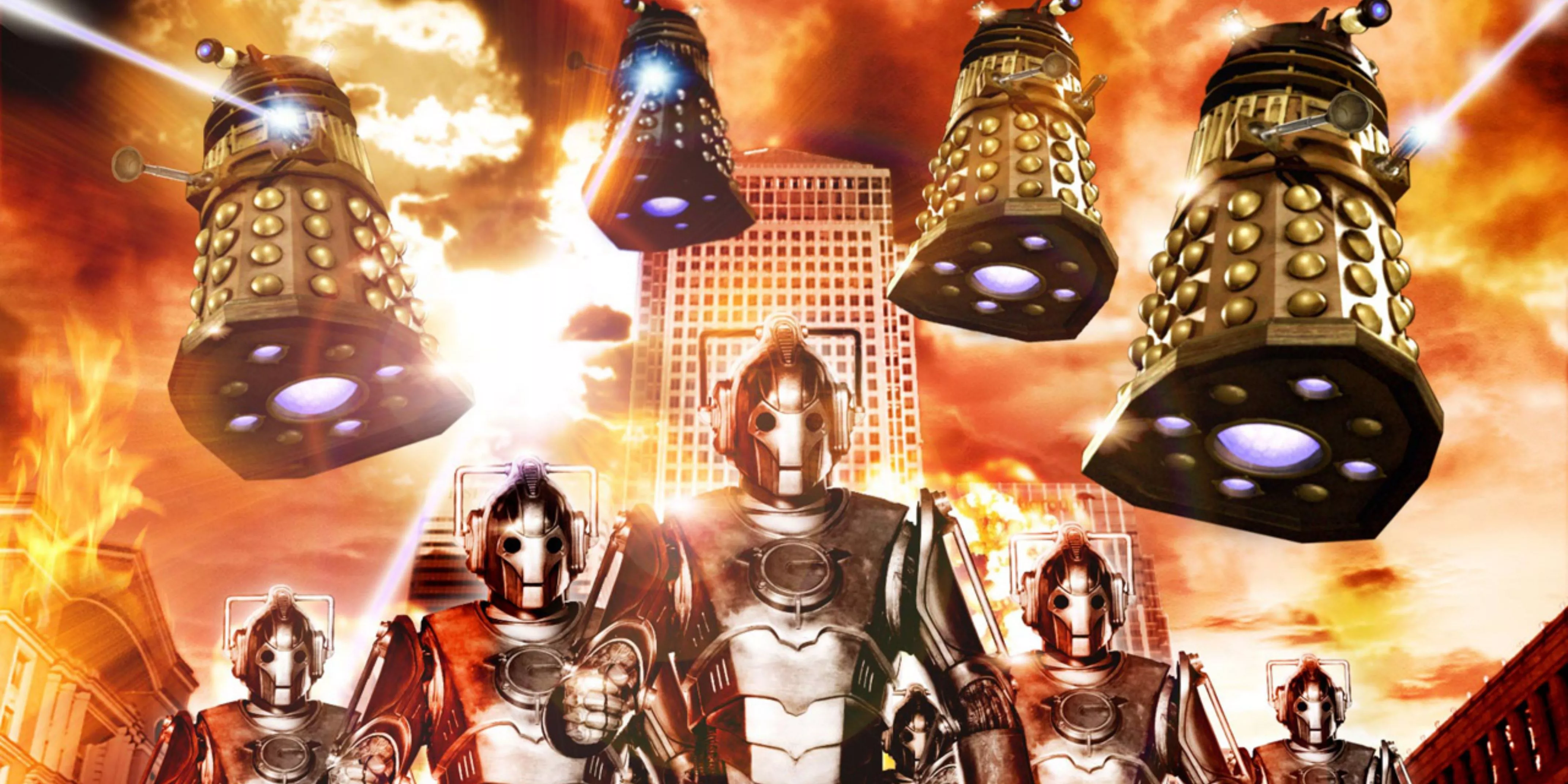 Póster promocional de Doctor Who para Army of Ghosts/ Doomsday