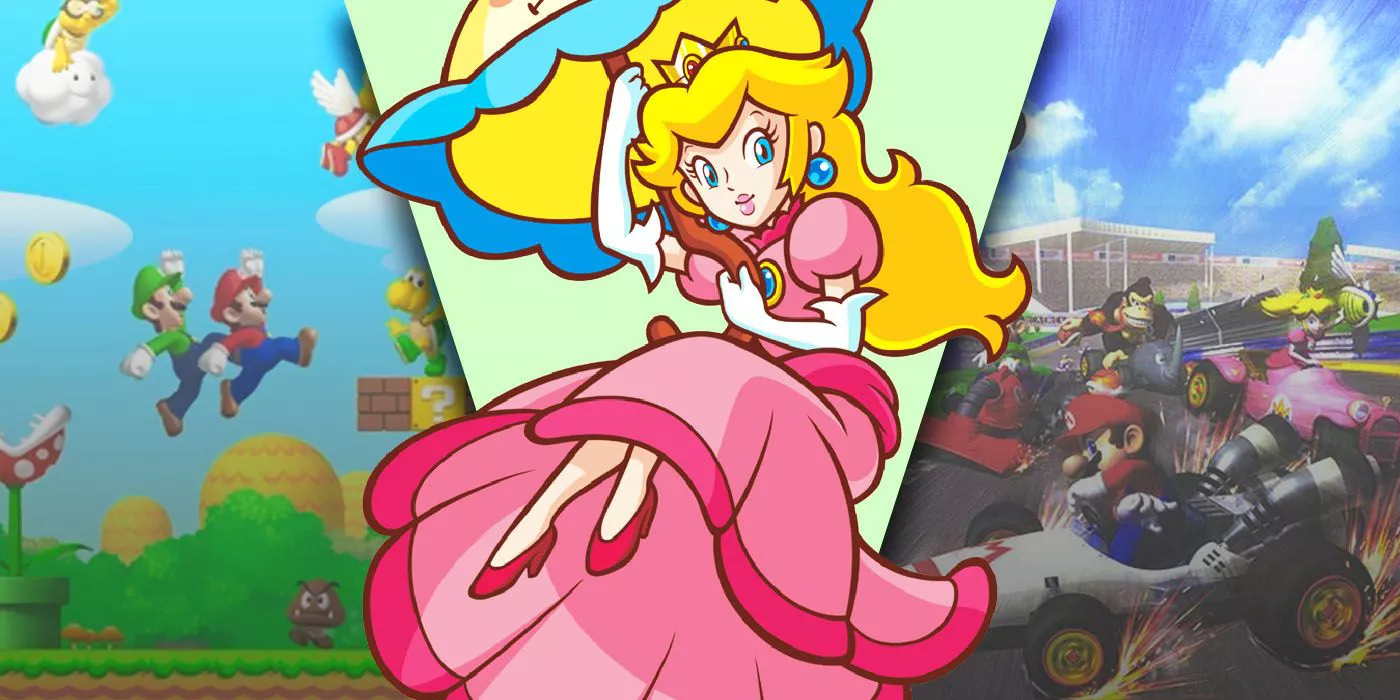 Super Princess Peach, New Super Mario Bros, Mario Kart DS