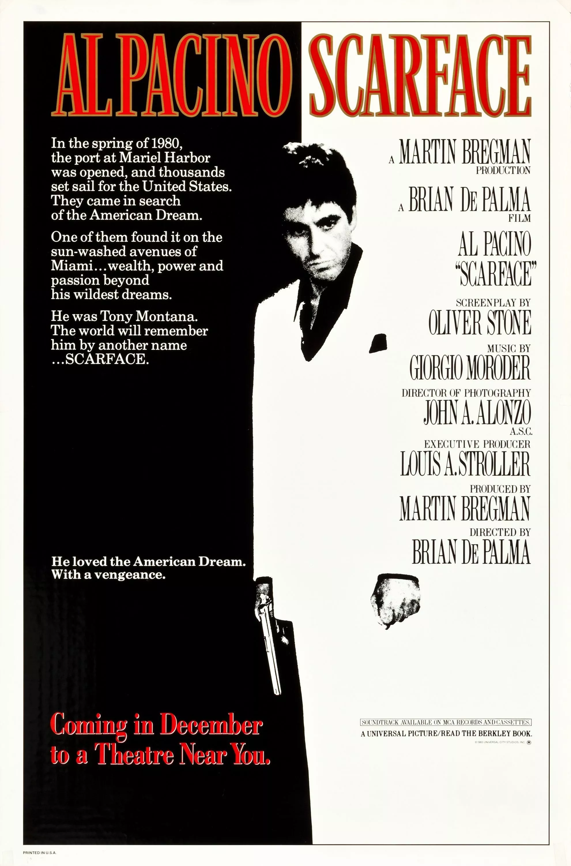 Scarface Movie Poster