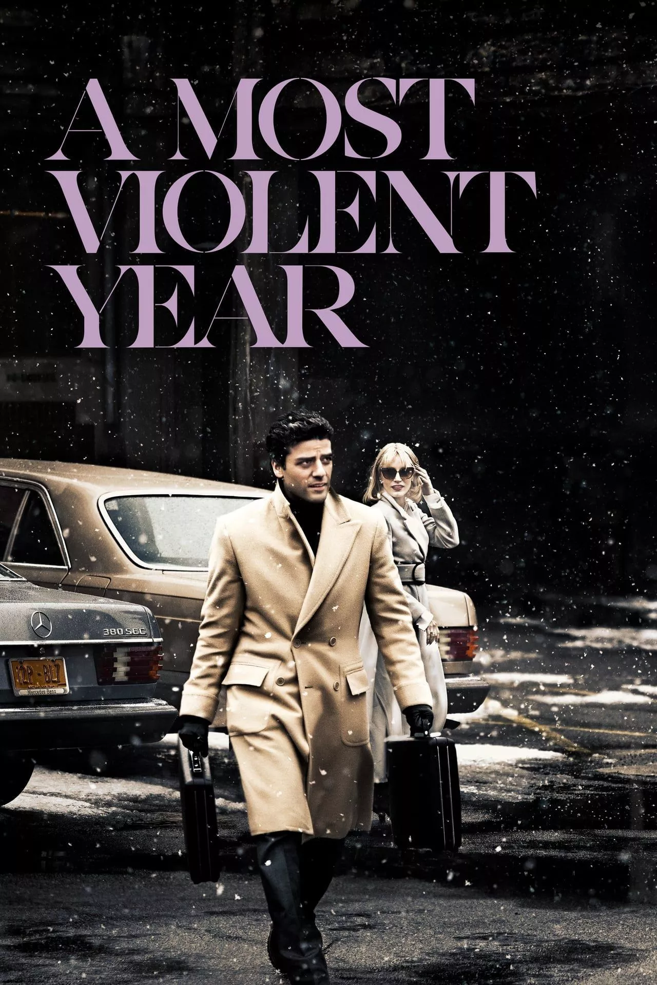 A Most Violent Year Poster con Oscar Isaac y Jessica Chastain