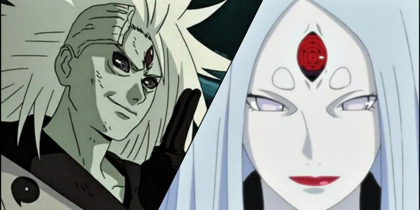 Madara y Kaguya en Naruto Shippuden