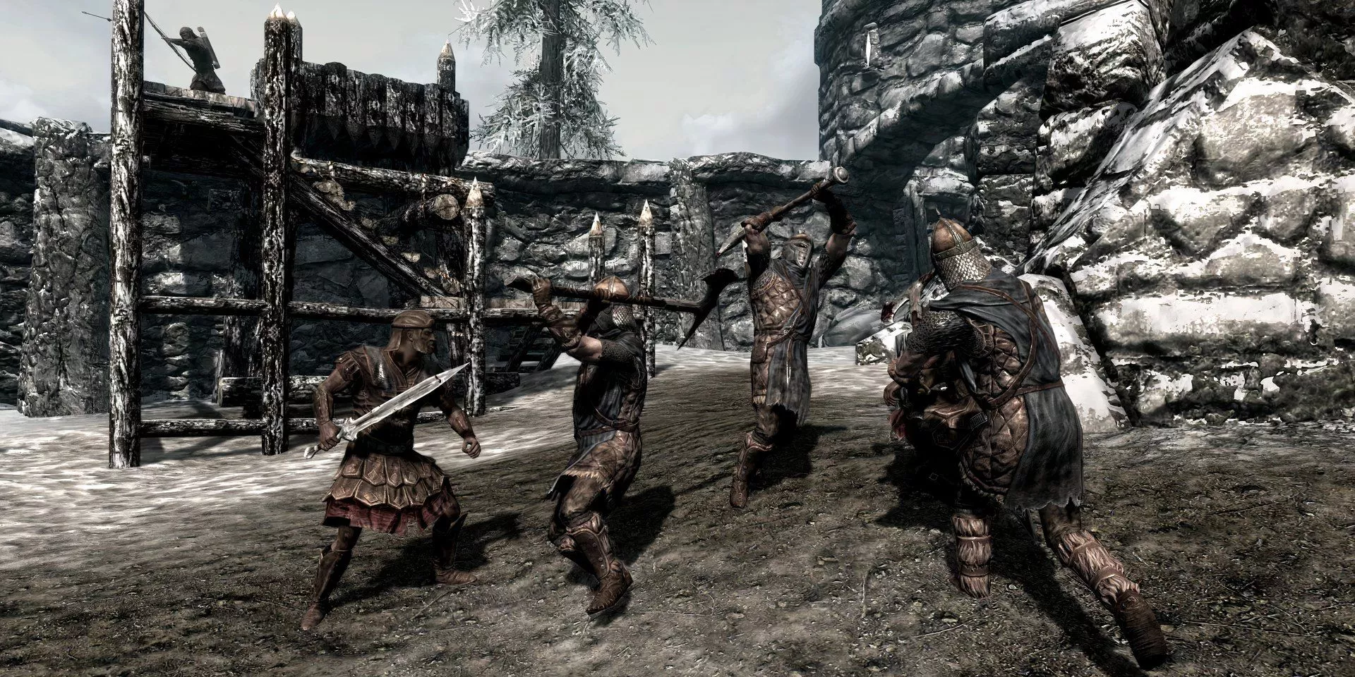 Battle_for_Fort_Hraggstad in Skyrim Stormcloaks Vs Imperials