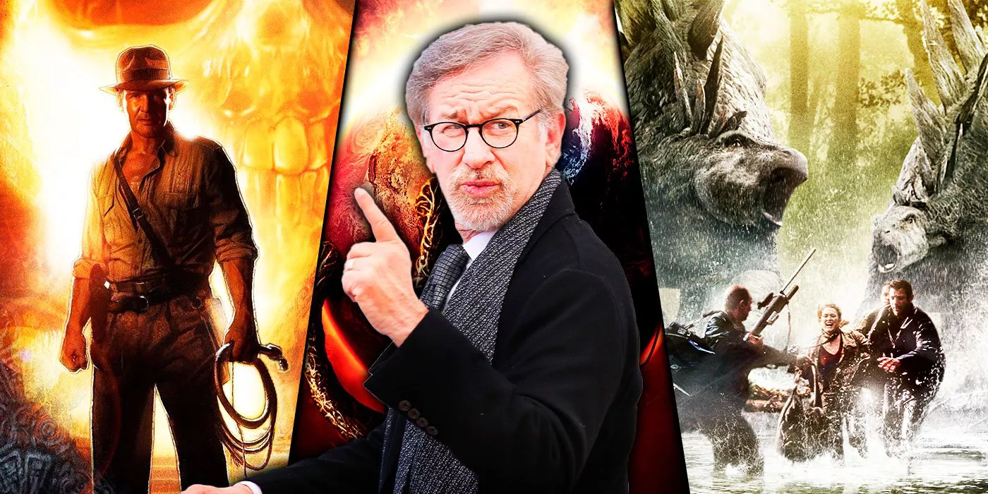 Steven Spielberg y las películas Indiana Jones, Jurassic Park y The War of Worlds