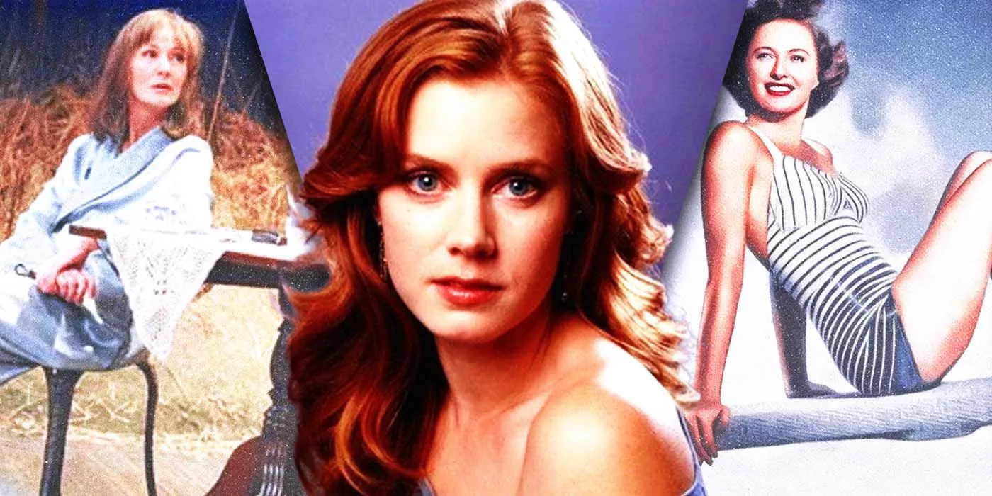 Imágenes Divididas de Greta Garbo, Amy Adams y Barbara Stanwyck