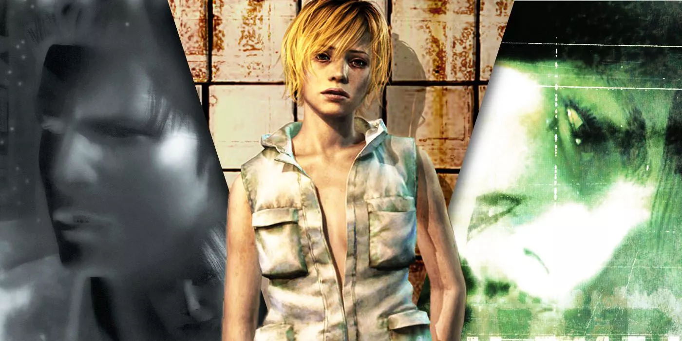 Split Images of Silent Hill Original Trilogy