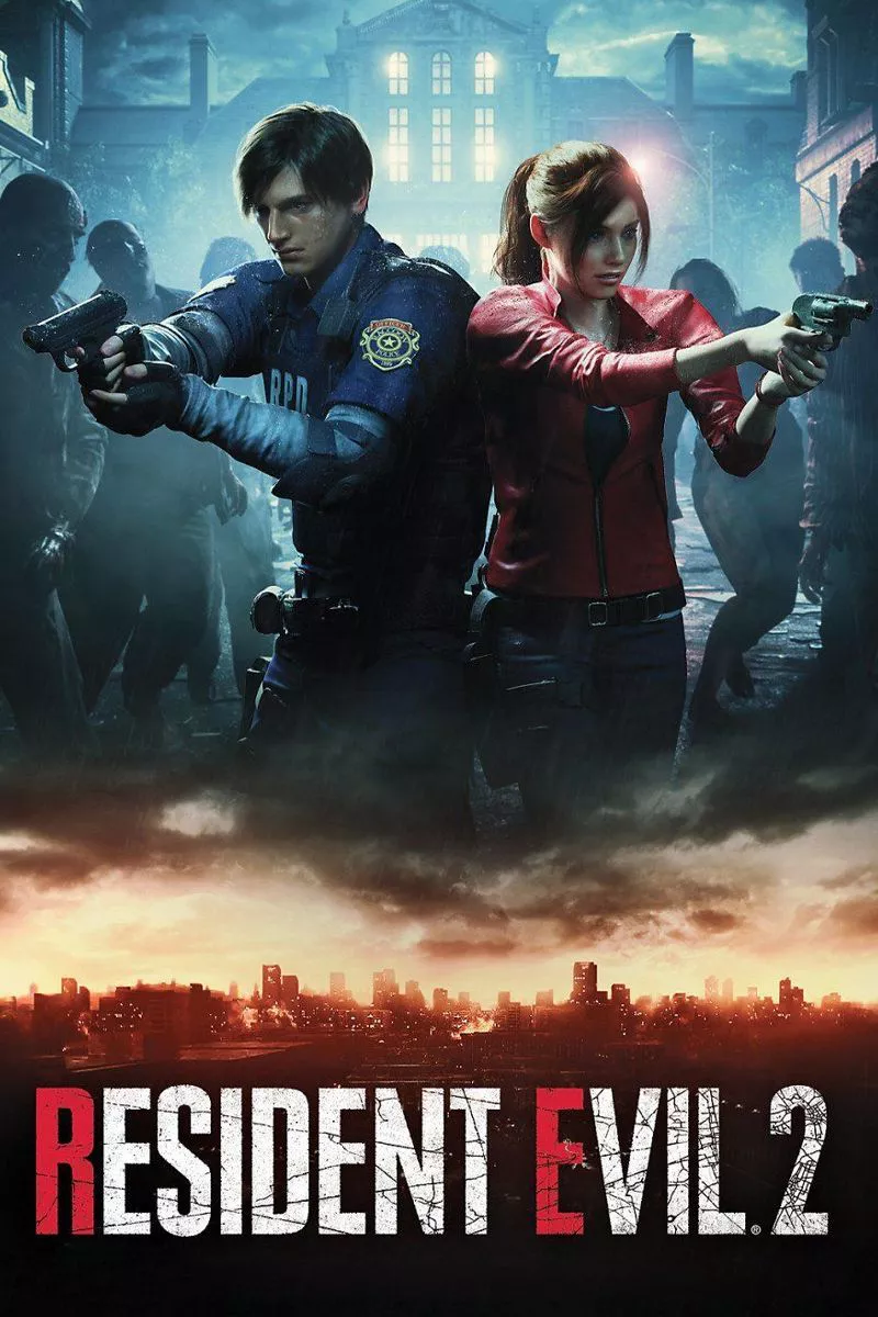 resident evil 2 box art