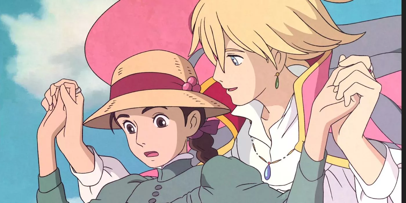 howl and sophie's first meeting in howl's moving castle