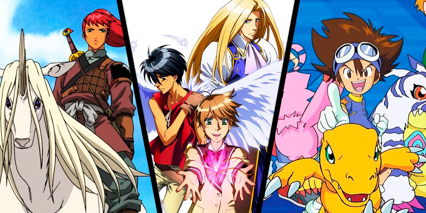 Escaflowne, Digimon, Twelve Kingdoms