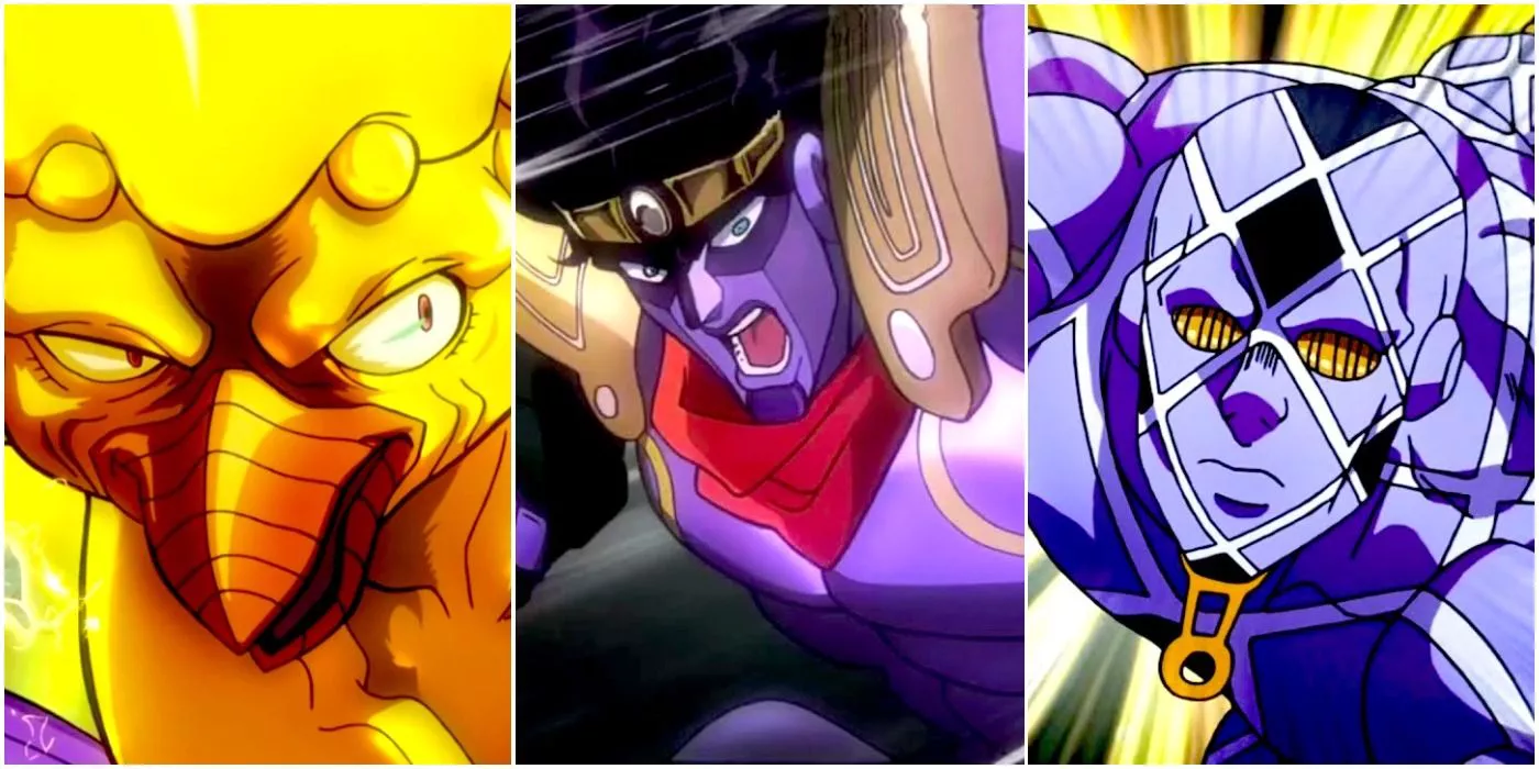 JoJo's Bizarre Adventure Red Hot Chili Pepper, Star Platinum and Highway Star