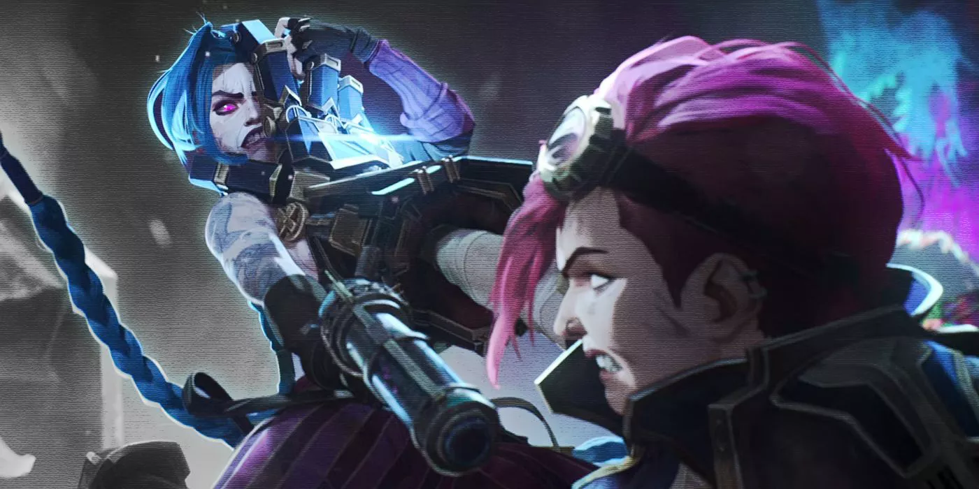 Jinx y Vi pelean en el episodio 3 de Arcane S2