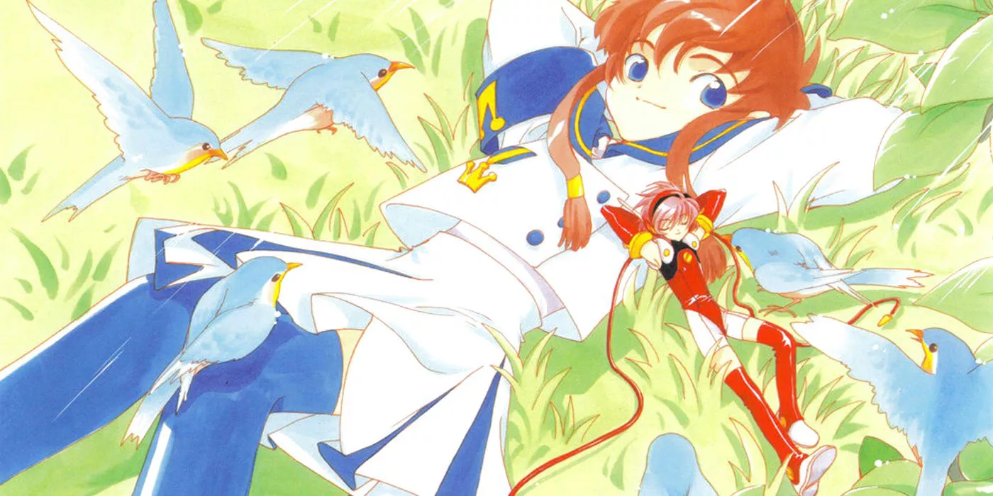 Misaki and Hikaru from Angelic Layer