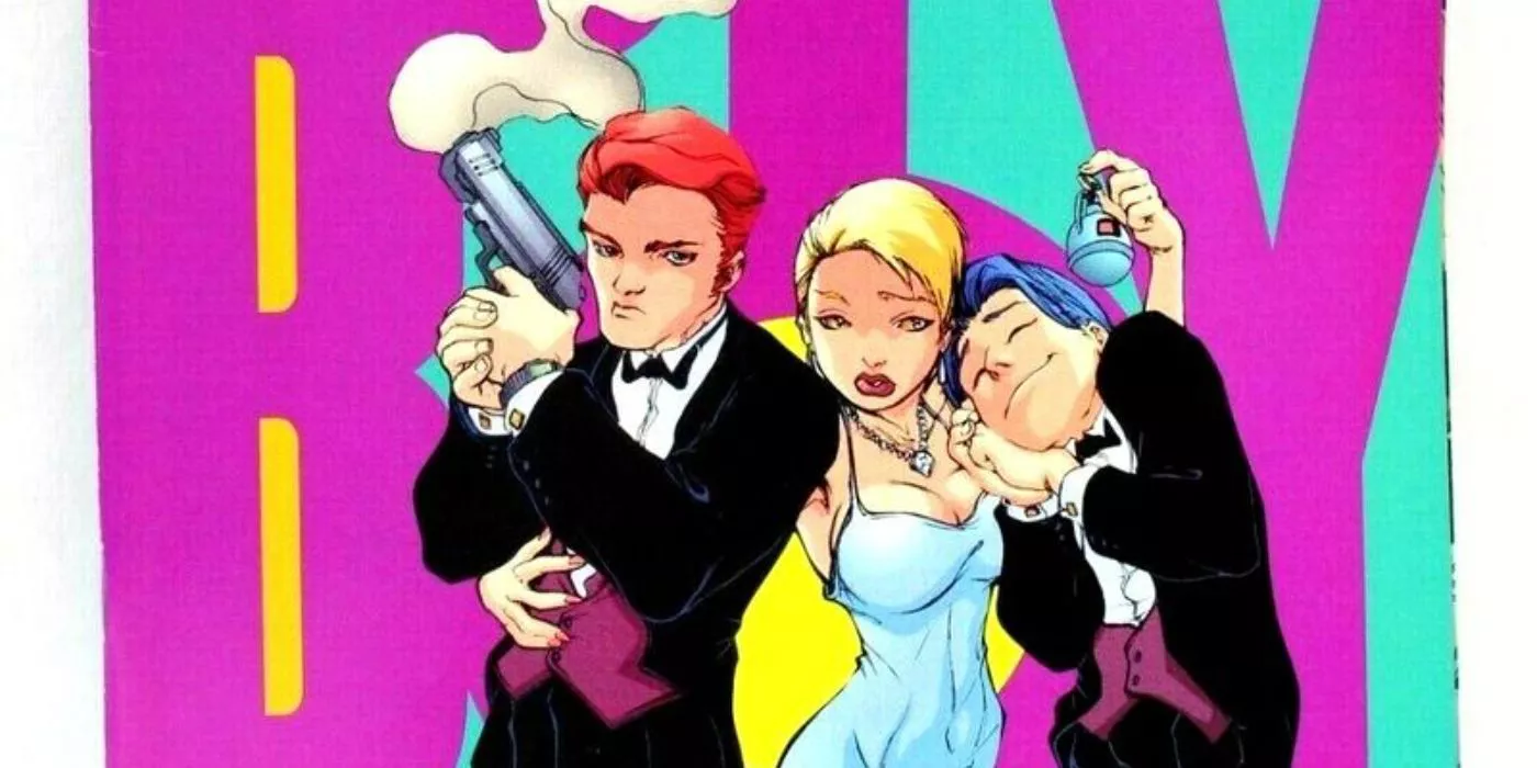 The cover for SpyBoy #7.